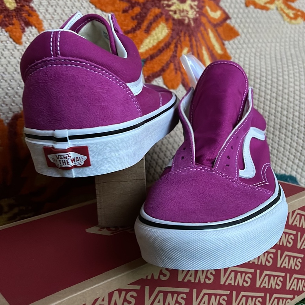 Vans Old School Fuchsia Red/True White WMNS sneakers - Picture 10 of 16